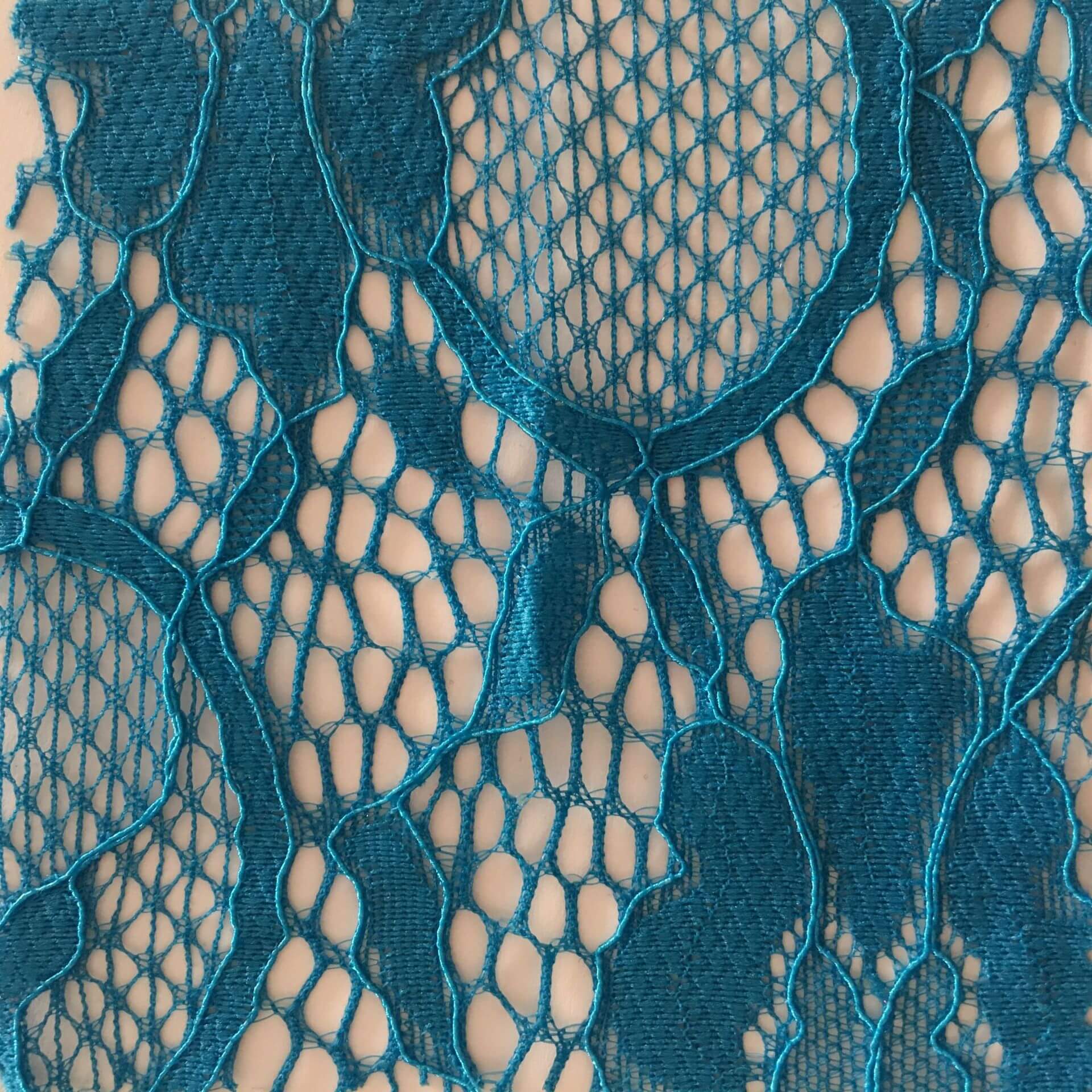 Lace Fabric Dress Bridal Nylon Warp Knit for Women's Wear Wholesale Su 10